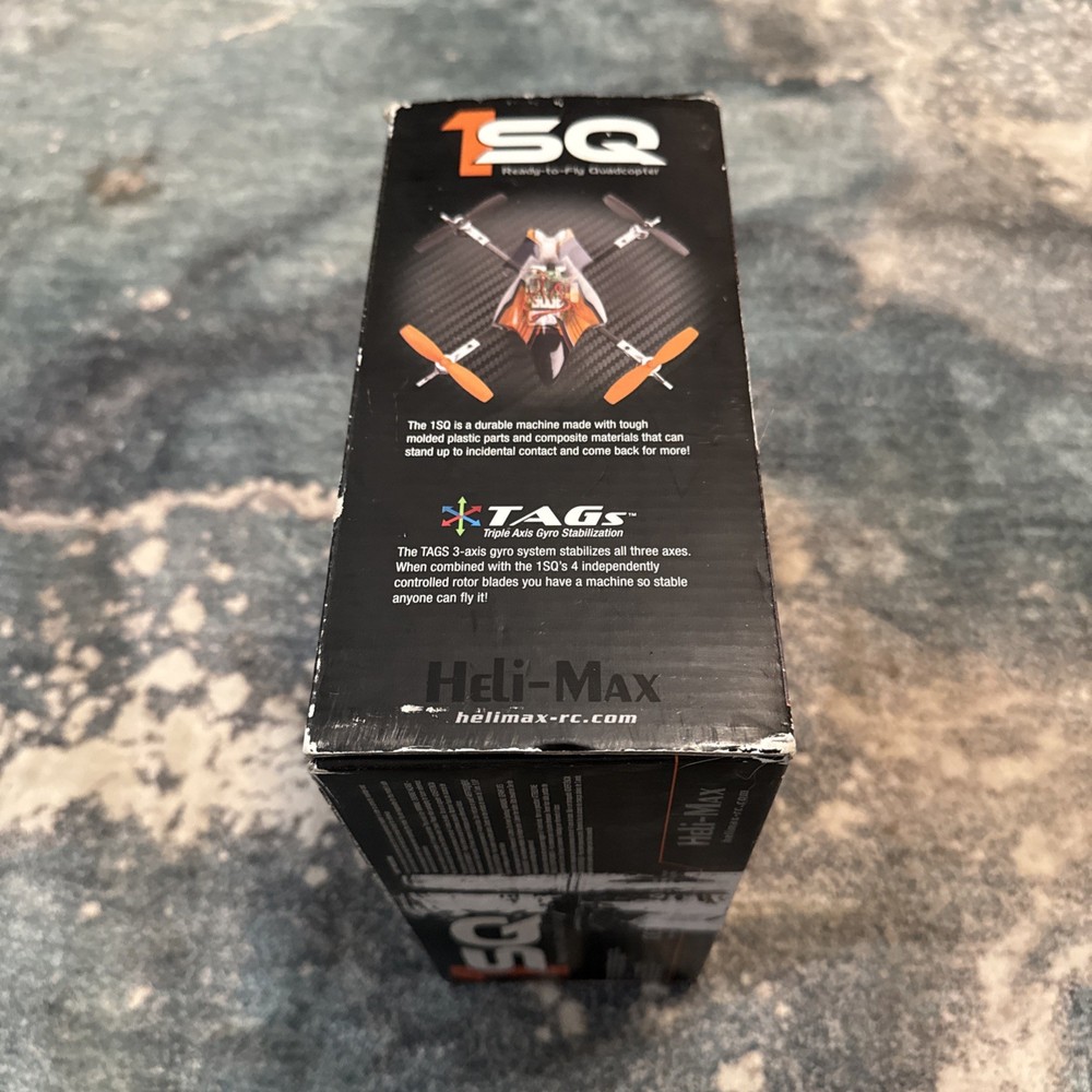 Heli-Max Drone 1SQ Quadcopter, Controller & 2 Batteries