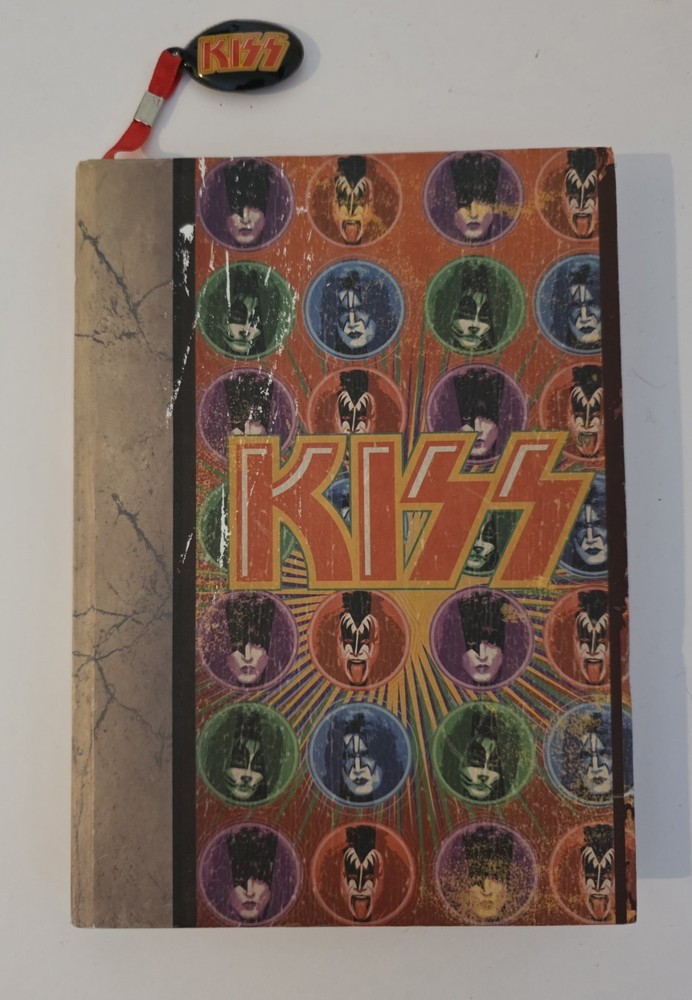 KISS Rock Band 160 Page New Journal Hardback Book With Bookmark By Horizon Group