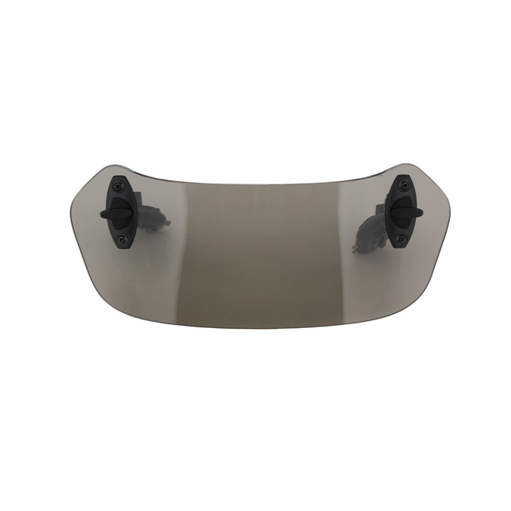 Universal Motorcycle Adjustable Clip On Windshield Extension Spoiler Deflector