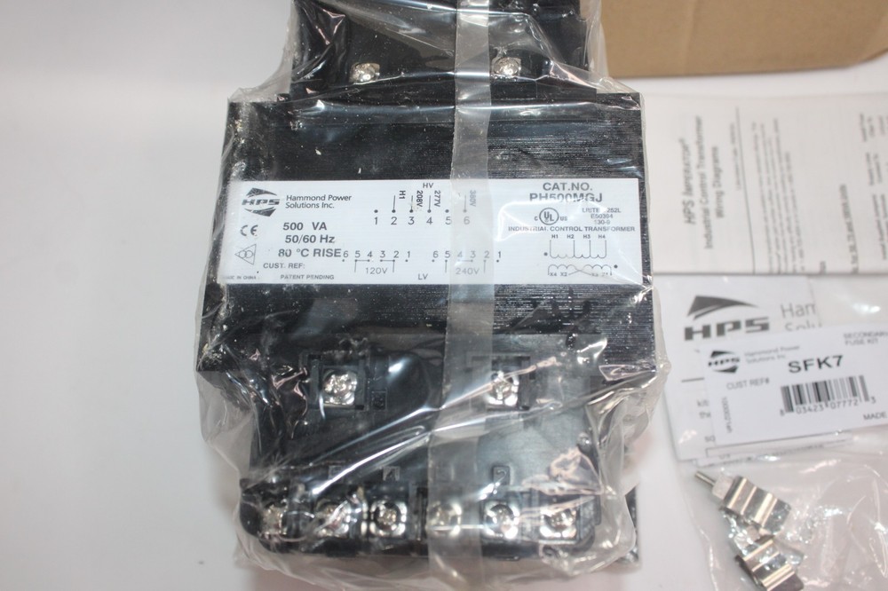 HAMMOND POWER SOLUTIONS PH500MGJ Transformer NIB