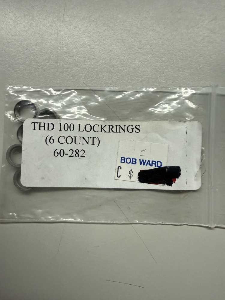 60-282 Thunderhead 100 Lock Rings (6 Each)