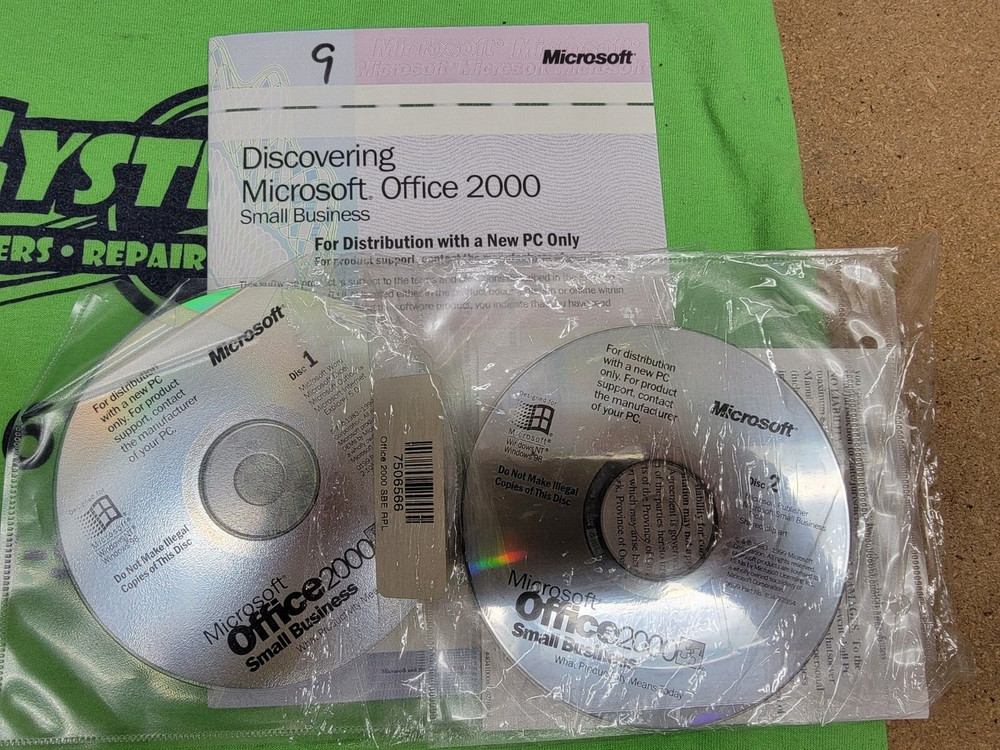 MICROSOFT OFFICE 2000 SMALL BUSINESS - PC CDROM