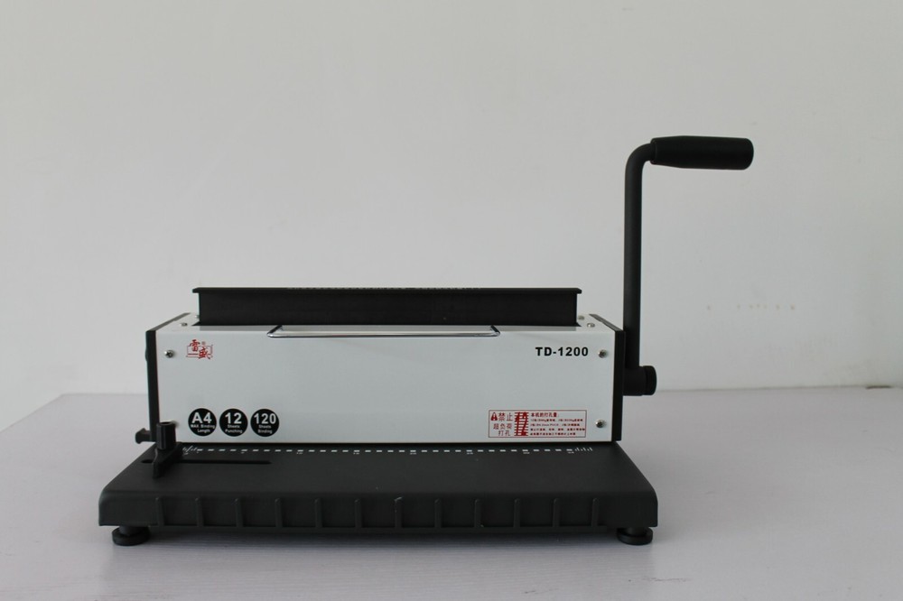 Wire Coil Binding Machine 34Holes 3:1 Punching-Binding Machine Binding