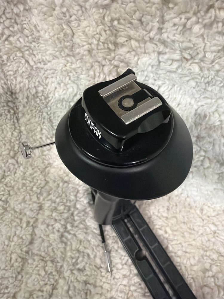 Sunpak Left Hand Grip, Shutter release Cable And Handle Mount