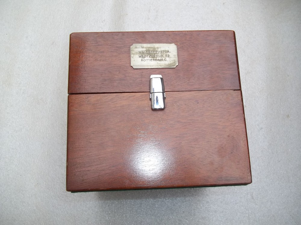 Vintage Thomas Mercer Marine Chronometer Case