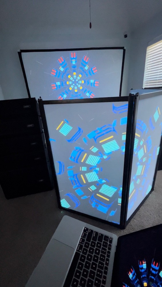 dj equipment packages Entire dj setup façade, 120” screen line array Digital mix