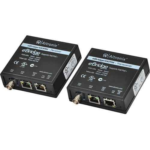 Altronix eBridge100RMT Long-Range Ethernet Single Port Adapter Kit. NIB