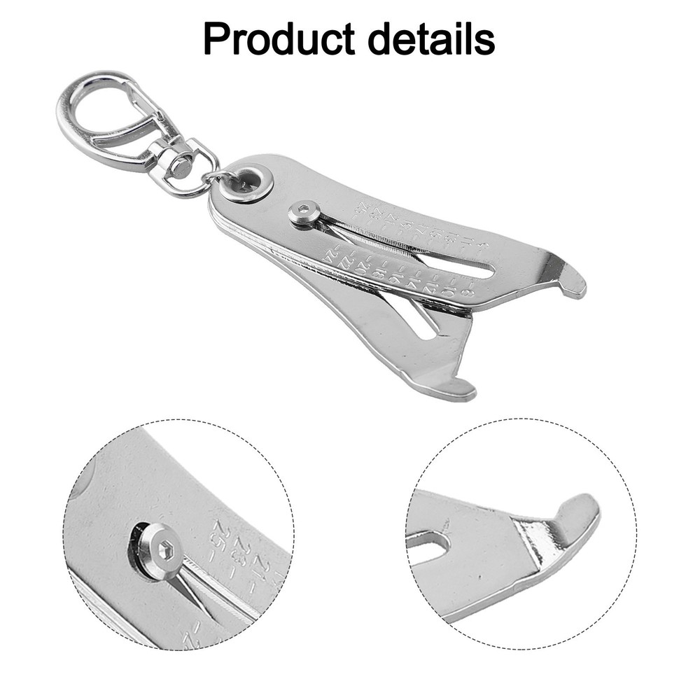 Essential 2PC Thread Size Examination Kit for DIY Enthusiasts and Professionals