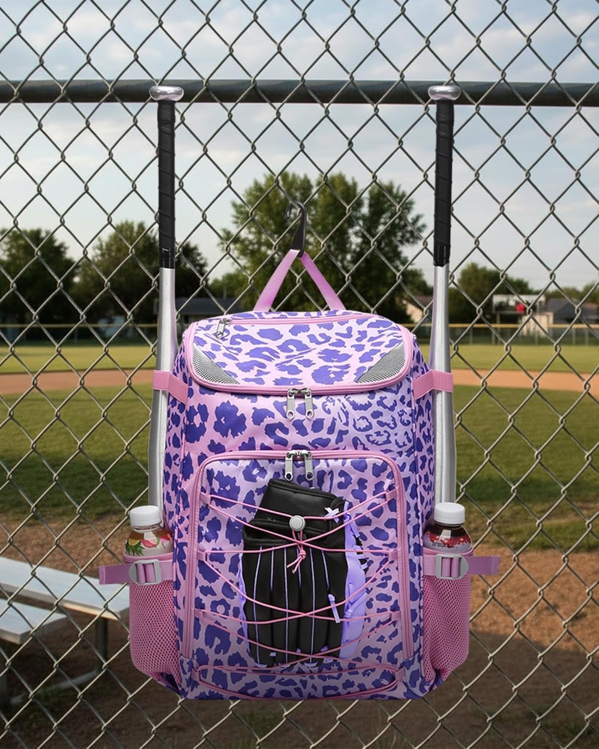 Youth Baseball Softball Bag Large Capacity with Ventilated Shoe Compartment