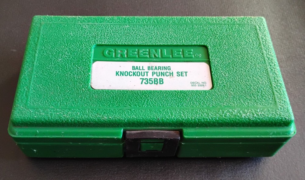 Greenlee 735BB Knockout Punch Set