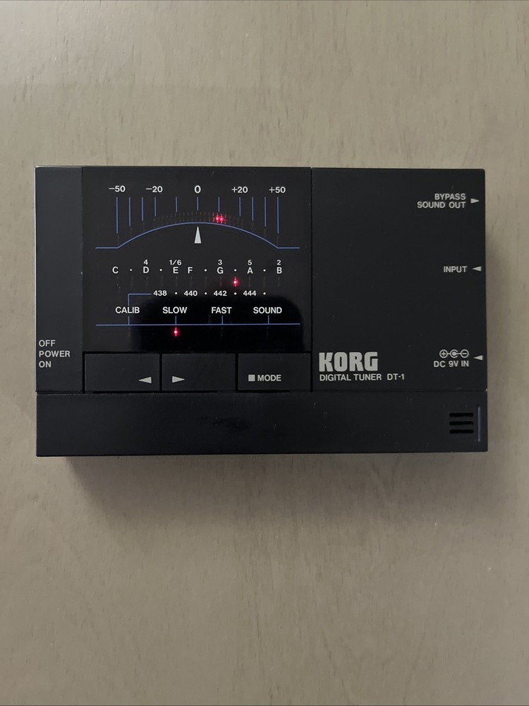 Korg DT-1 Digital Tuner TESTED & Working