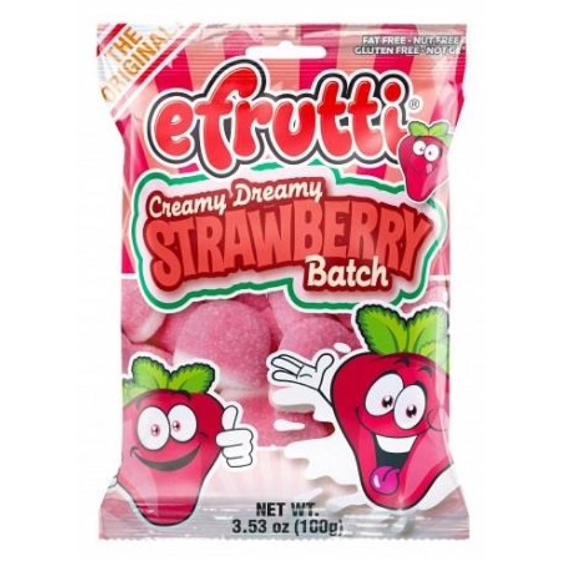 Efrutti Strawberry Batch Peg Bag
