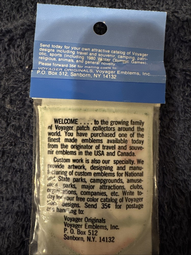 NOS Voyager California State Patch