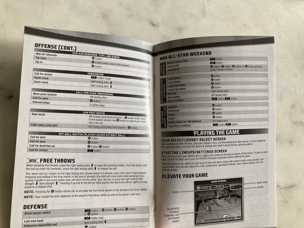NBA Live 07 | PS2 | Manual Only