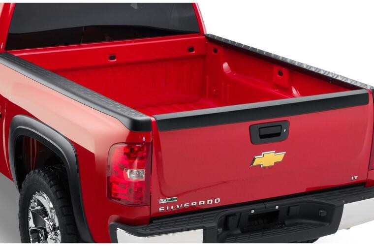 Bushwacker 49517 Bed Side Rail Protector Ultimate Style Textured Black