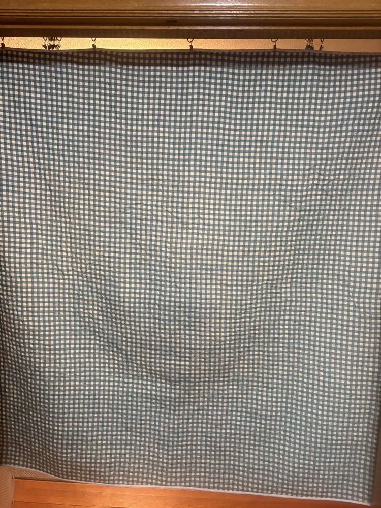 Handmade throw size Susan Jane pattern quilt