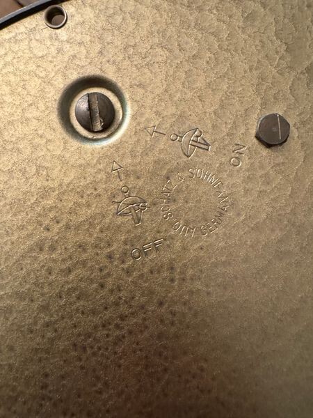 Schatz standard Ship Bell Clock