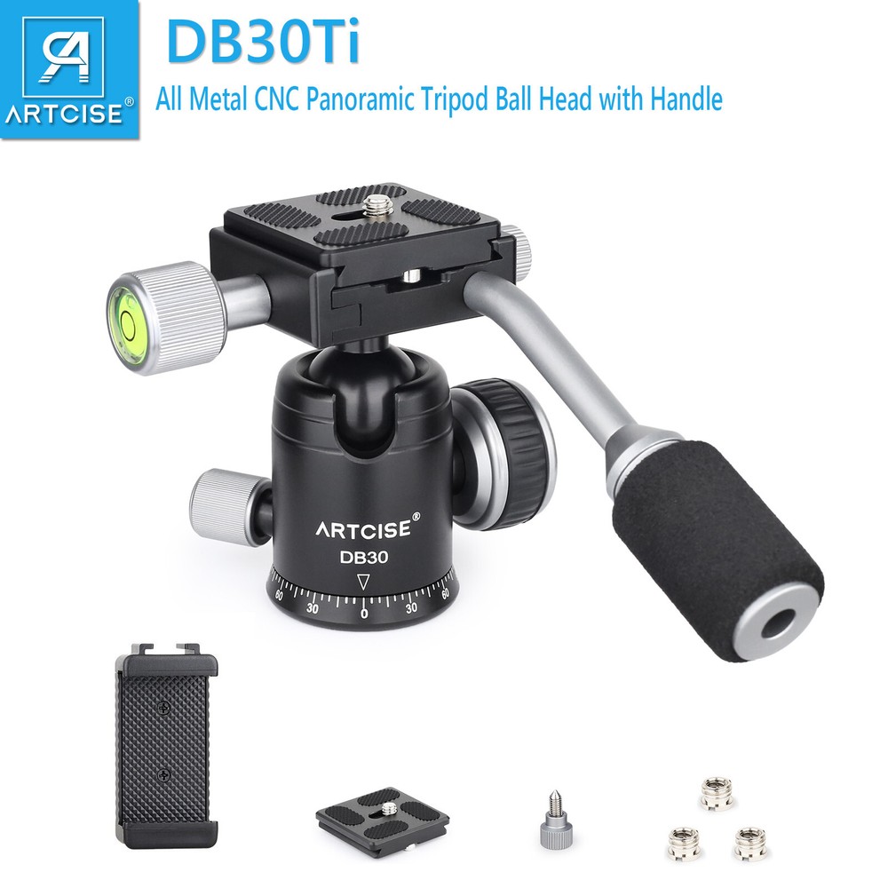 Tripod Fluid Video Head Camera Tripod Head Ball Head Mount Panoramic Head