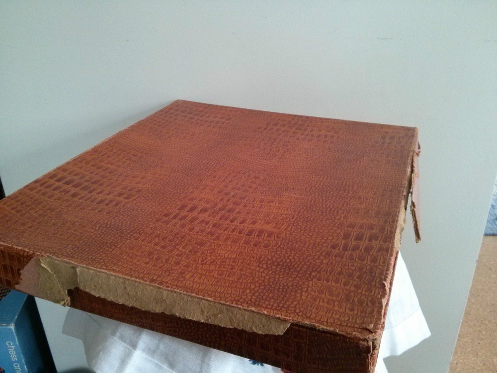 Vintage plastic chess set, made in Germany