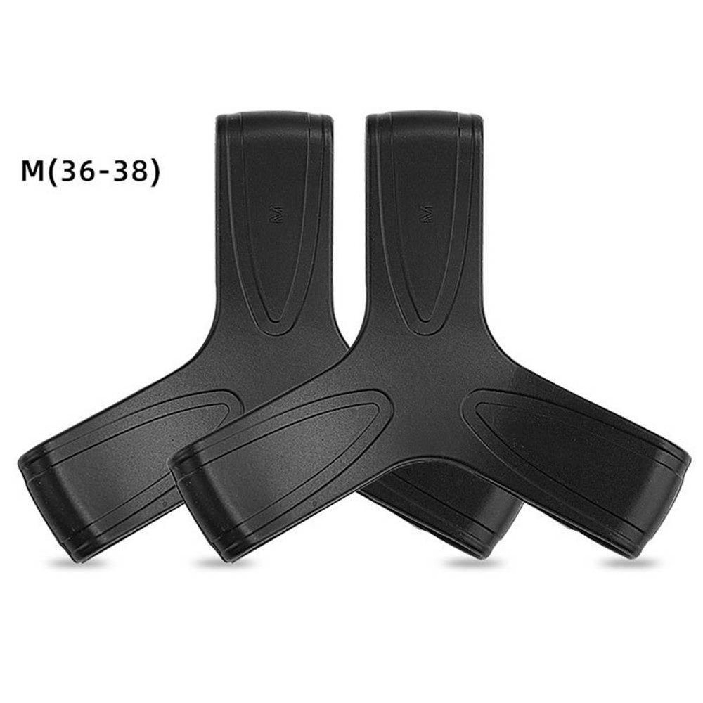 Comfortable and Secure Silicone Flipper Fixation with Triangular Support