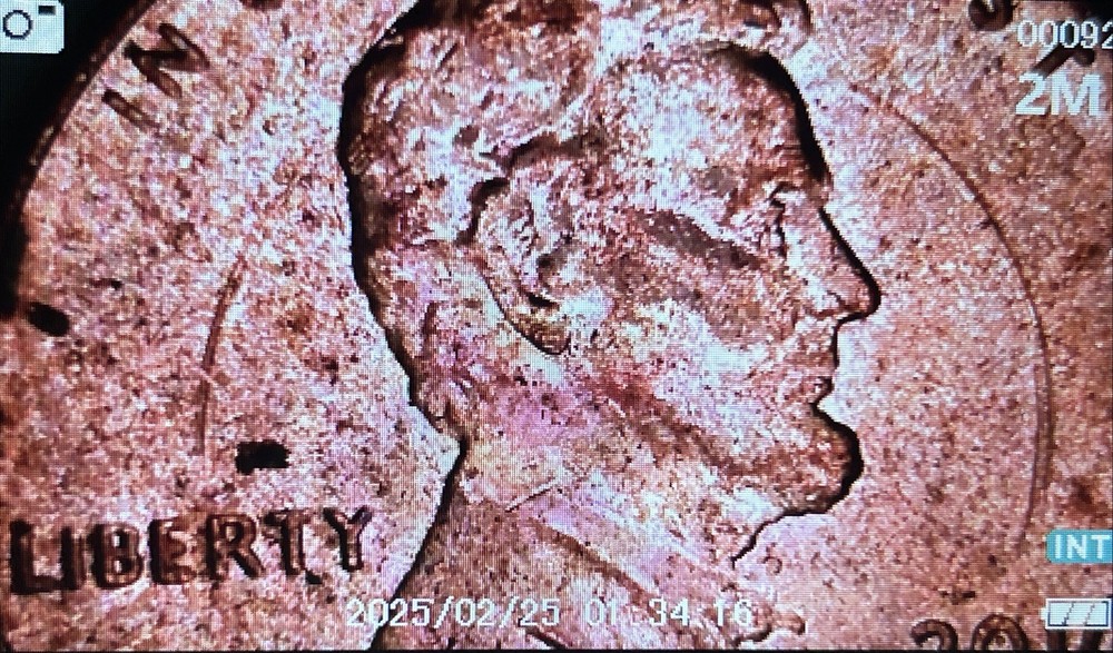 2016 LINCOLN CENT - Struck Through + Grease Errors
