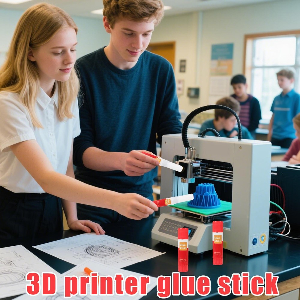 3D Printer Glue 6Piece Glue Stick For 3D Printing Solid Warping Reducing Stylish