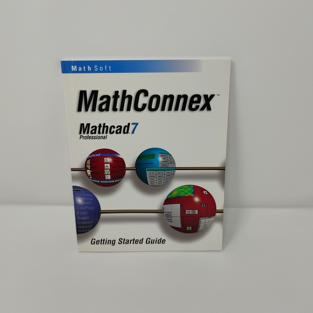 Mathsoft Mathcad 7 Professional MathConnex Treasury - 2 CDs & User Guides