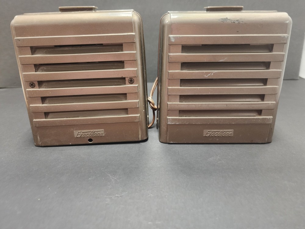 Vintage Executone Model 91A Intercom Speakers Bell System Untested