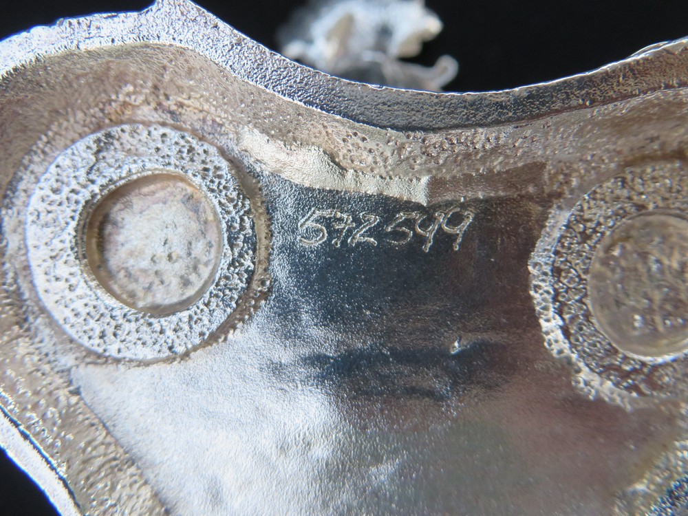 Vintage 3 Cherub Figurines Footed Shell Candy Nut Dish Silverplate