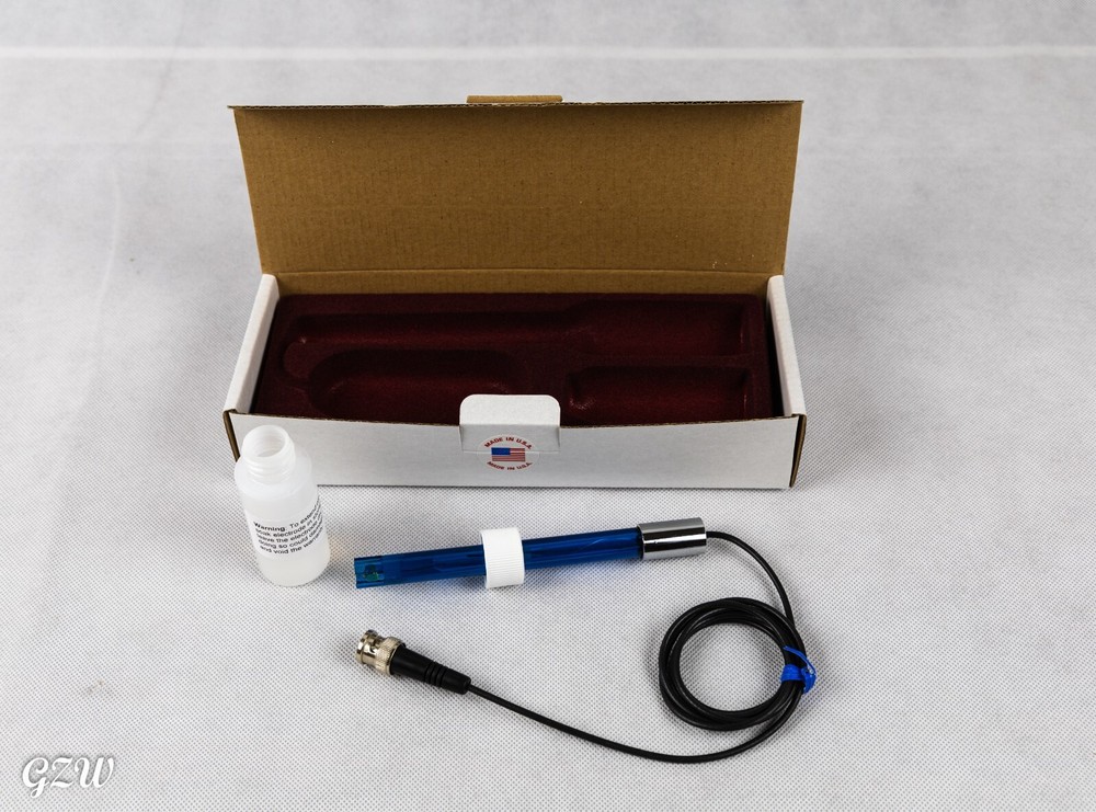 New! pH meter with Memory and an Electrode (Electrode made in USA)