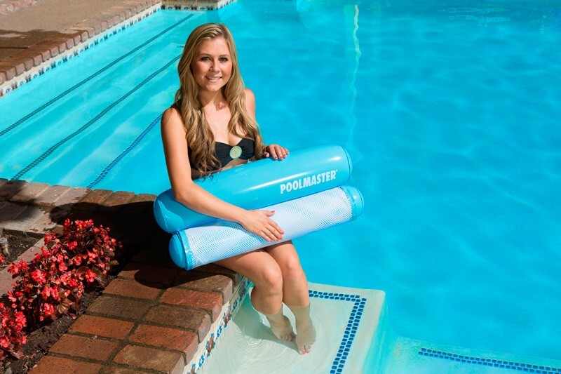 Poolmaster Vinyl Water Hammock, Blue 2Pack