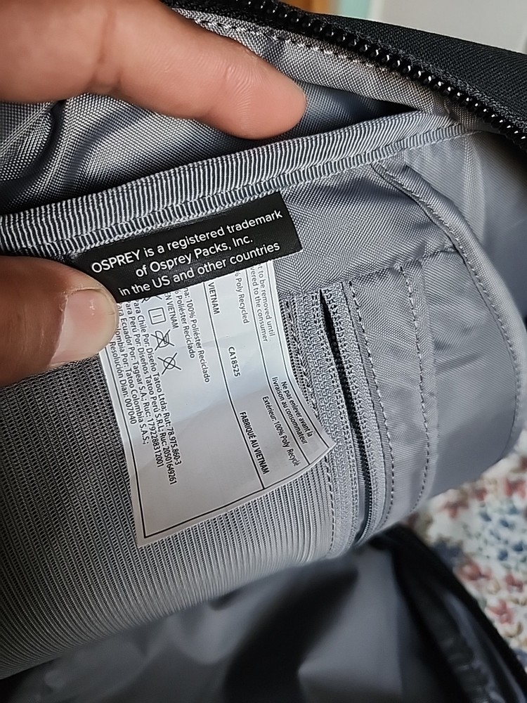 Osprey Backpack Arcane - Large 20L Laptop Bag - Black