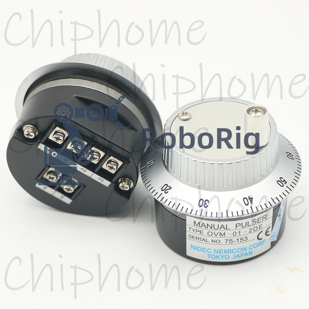 NEW 1PCS NEMICON OVM-01-2DE OVM012DE Manual Pulse Generator Encoder Panel Dial