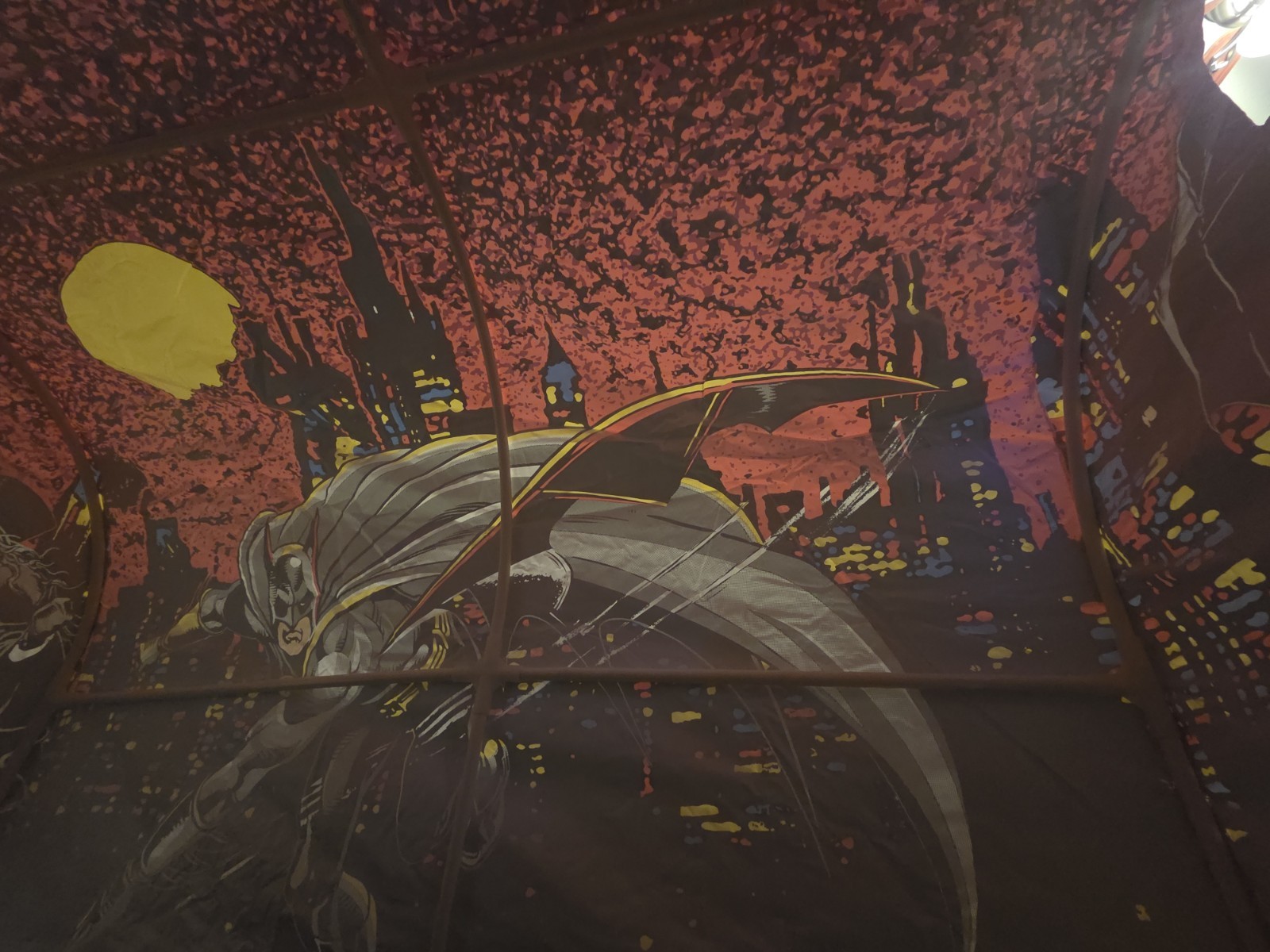 🔥VTG RARE COMPLETE DC Batman Returns Ero Slumber Shoppe Play Tent🔥