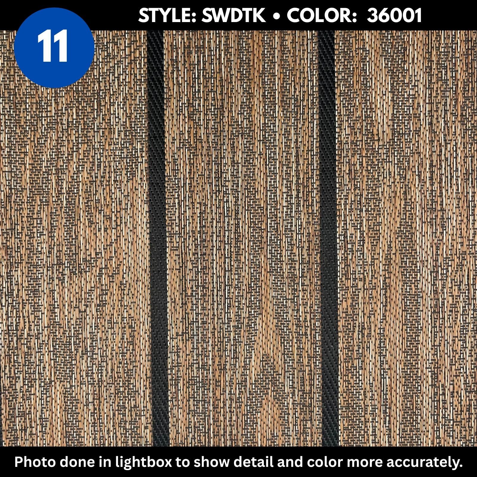 Woven Vinyl Flooring | Woodland Teak - Petrified | 8'6" W | Choose Your Length