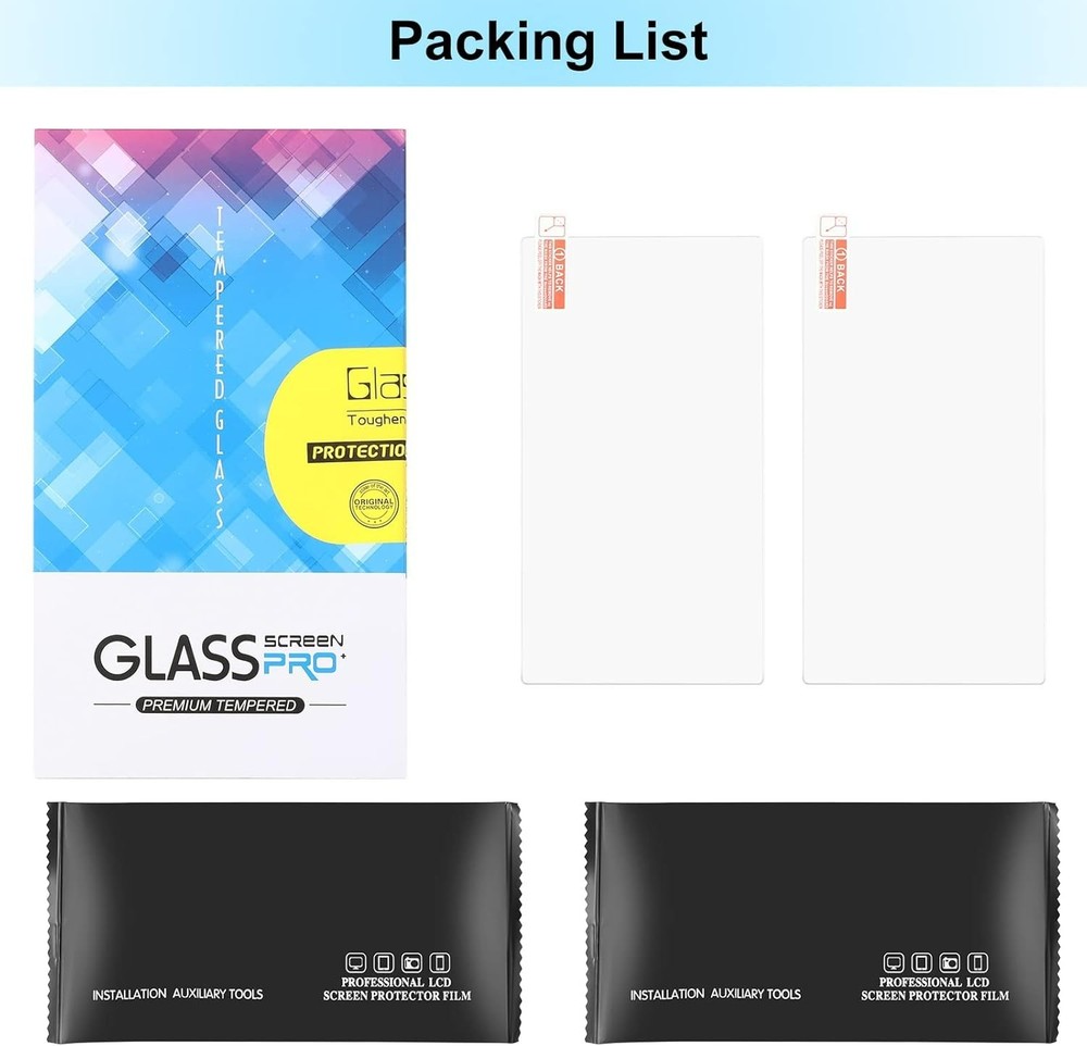2-Pack Anti-Glare Matte Screen Protector for DJI Mini 4/5 Pro Remote Controller
