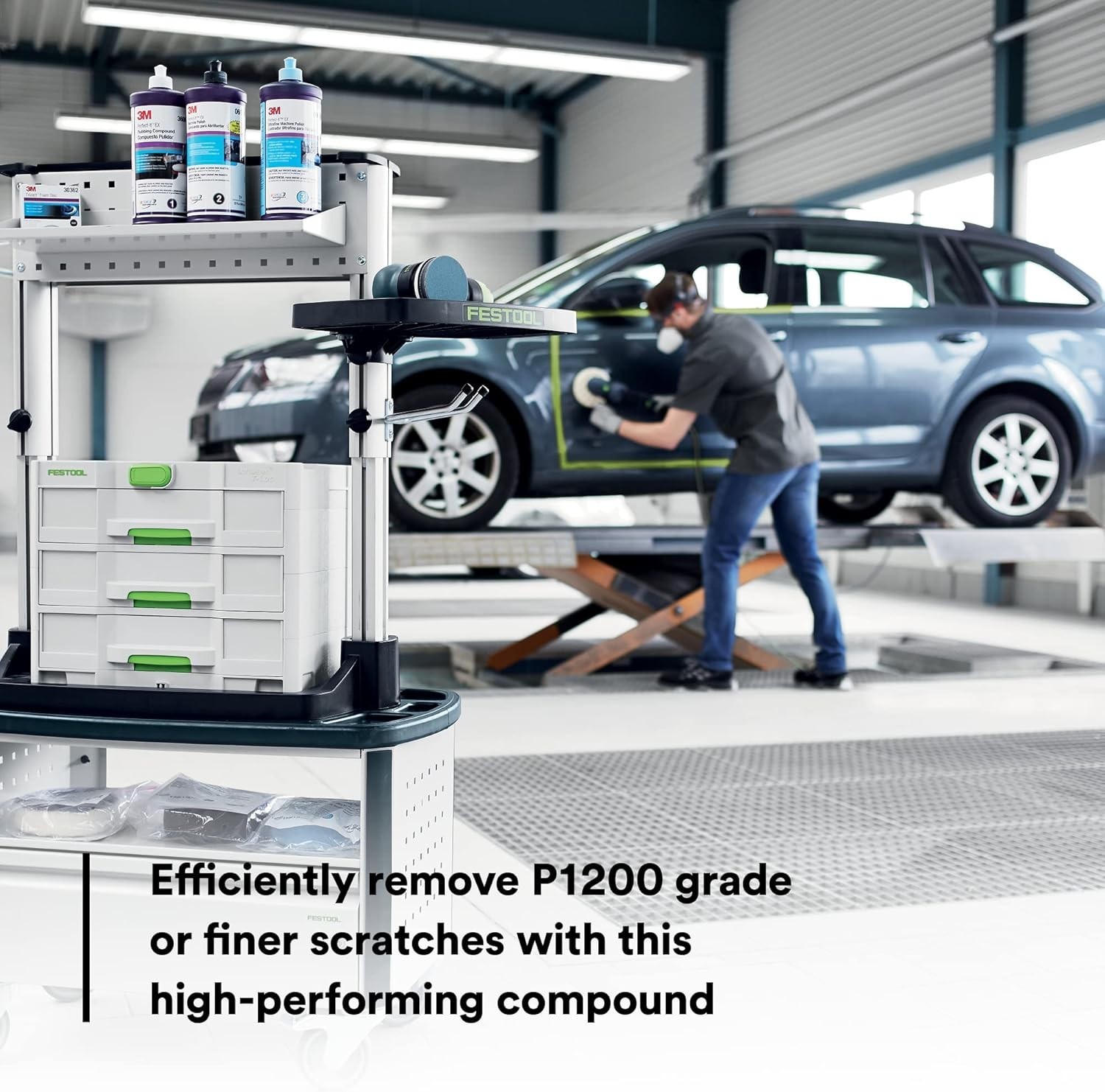 3M 36060 - Perfect It EX Paint Car Refinish Rubbing Compound (1QT, NEW STOCK)