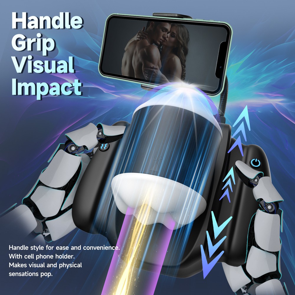 Male Masturbator APP control Automatic Vibrator Thrusting Cup Stroker Lubricants