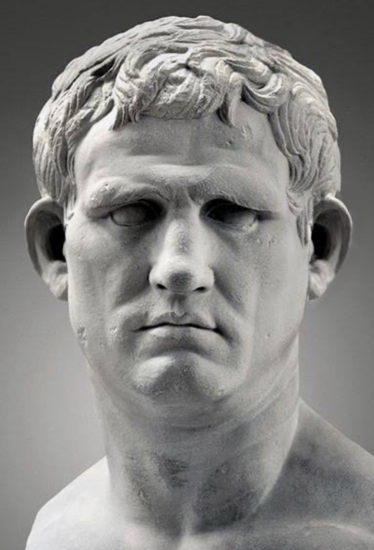 Roman General Agrippa 37-41AD Genuine Roman Scarce Coin Grandfather of Caligula