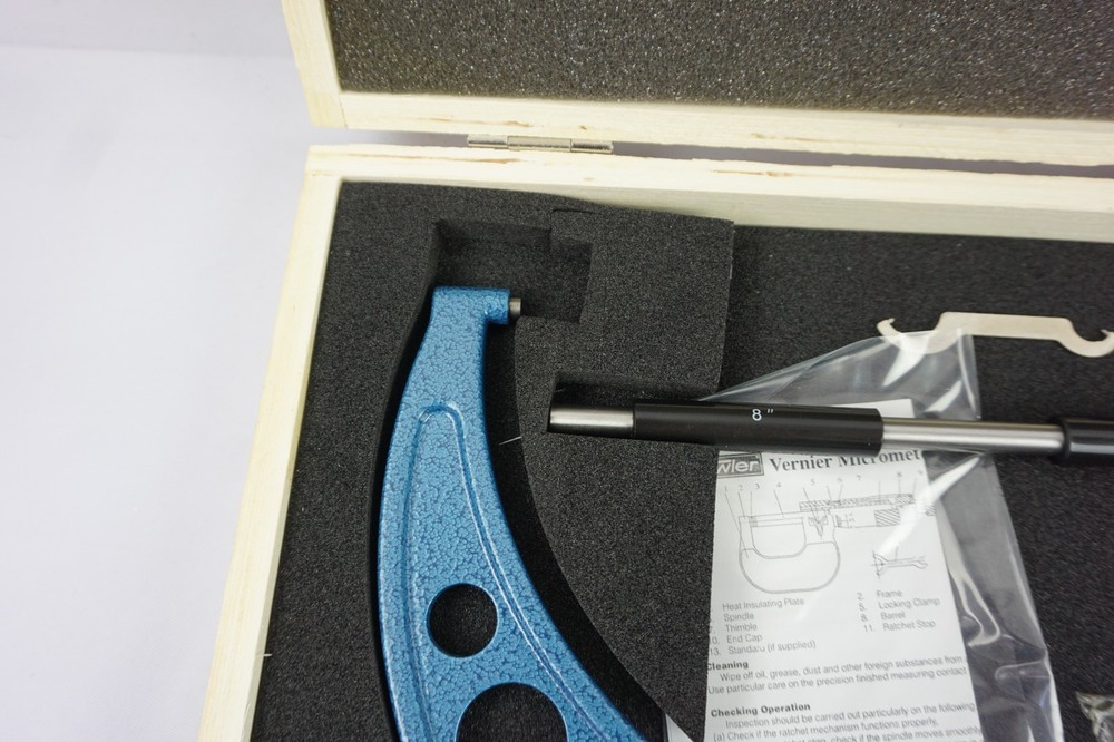 Fowler ML-038 Inside Micrometer 8-9" .0001 NEW