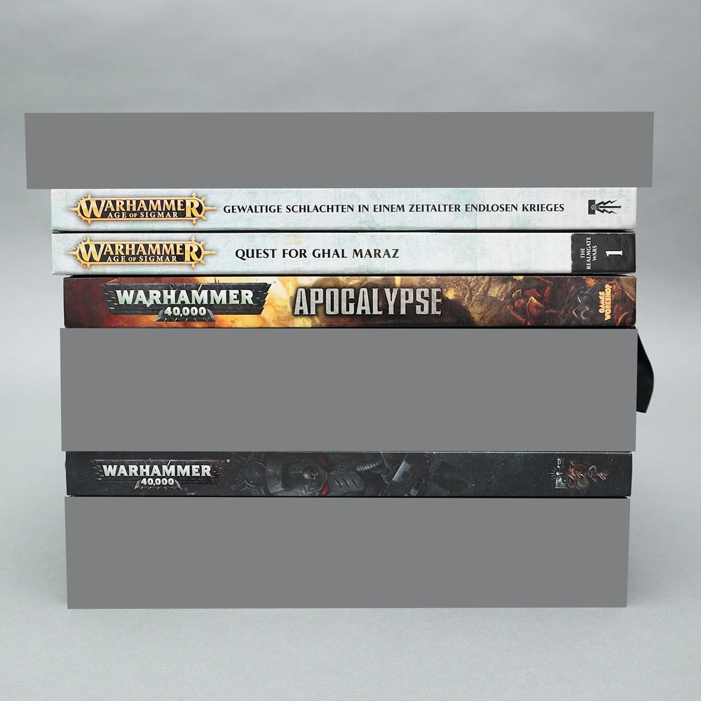 4 x Warhammer Books 40,000 Codex 1st AiO