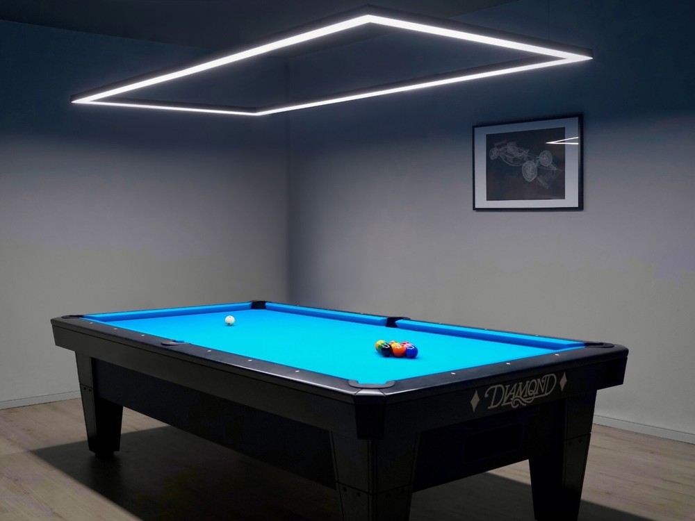 9FT Professional Pool Table Lighting - Perimeter LED Billiard Lights