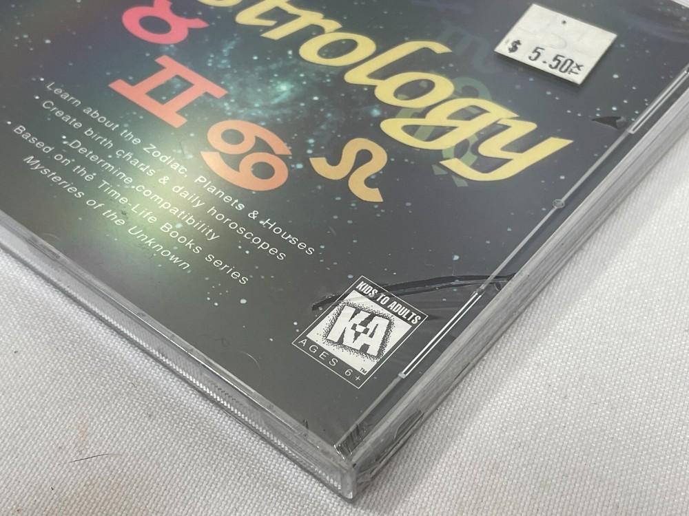 Vintage 1994 Time Life Astrology MAC CD-ROM Software Game