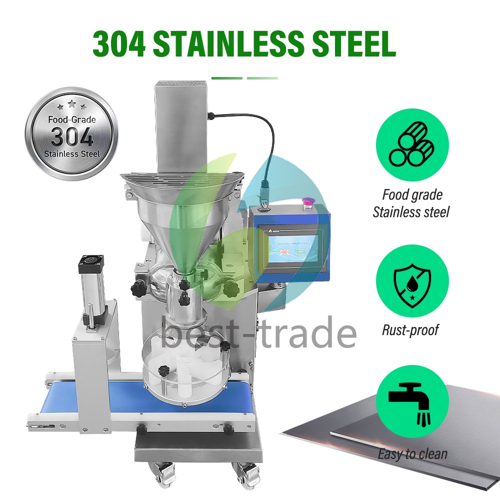 Automatic Encrusting Machine Meat Balls Dough Ball Kubba Making Machine Kitchen