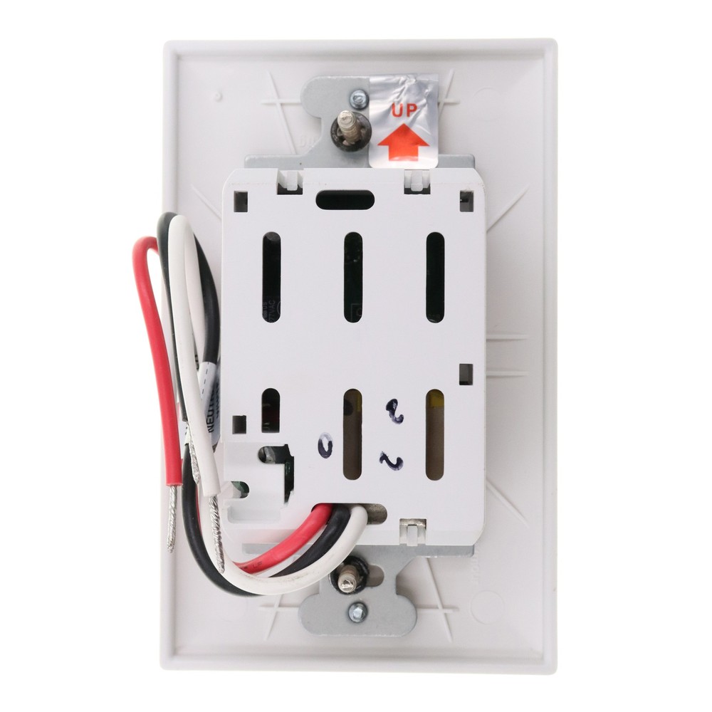 WATTSTOPPER RS-150BA-W-CS VACANCY SENSOR WALL SWITCH, 120V, 600W, WHITE