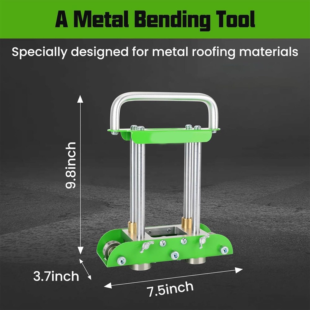 Versatile 3-Station Metal Roller Bender for 0-90Â° Adjustable Bending