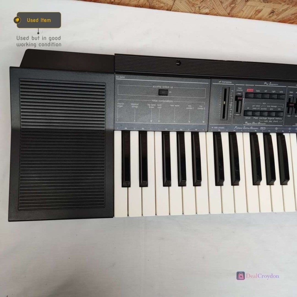 TECHNICS SX-K450 PCM ELECTRONIC KEYBOARD MIDI SYNTHESIZER