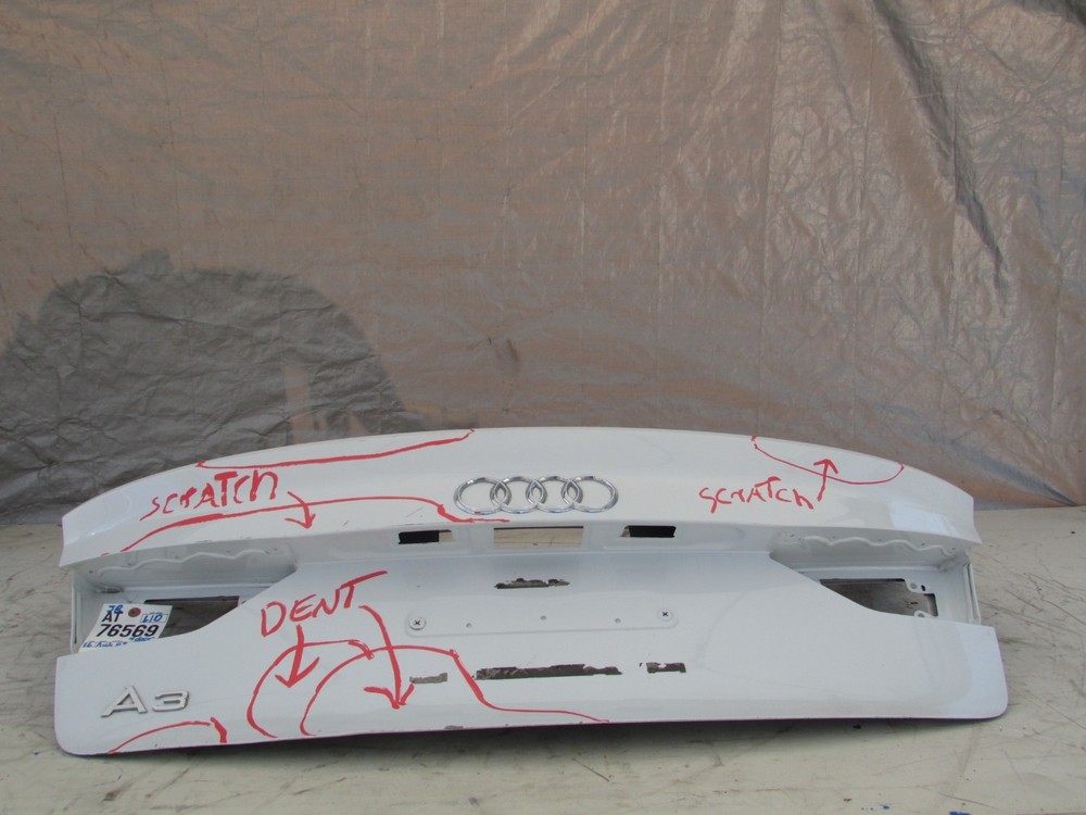 2015-2016-2017-2018 AUDI A3 REAR TRUNK LID DECK PANEL ASSEMBLY OEM