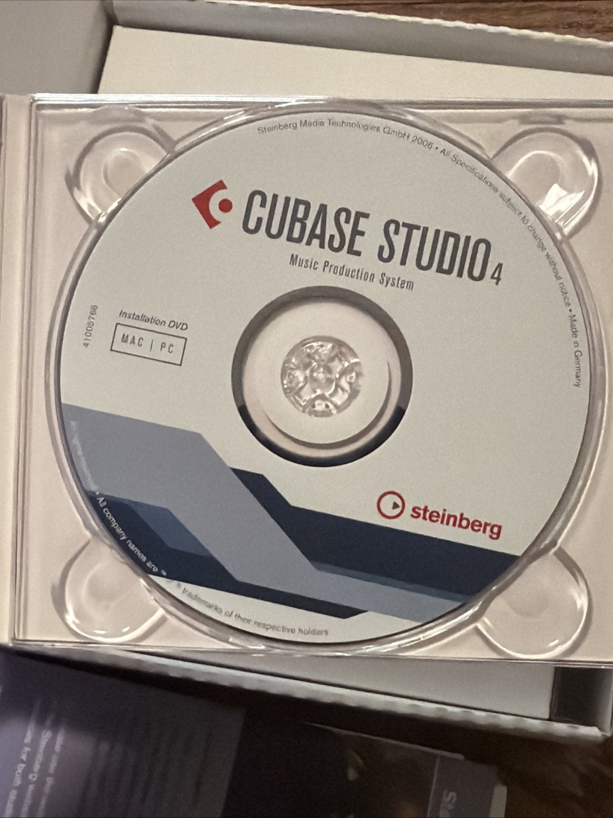 Steinberg Cubase Studio 4 Music Production System PC DAW Software With USB Key
