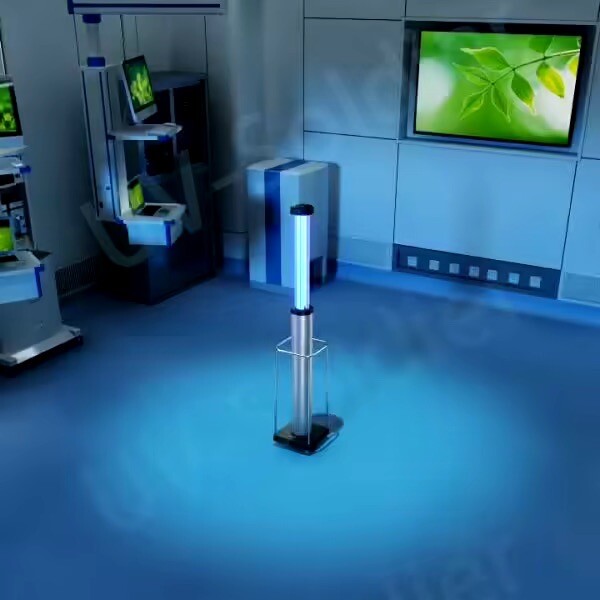 Mobile ultraviolet disinfection steriliser automatic telescopic